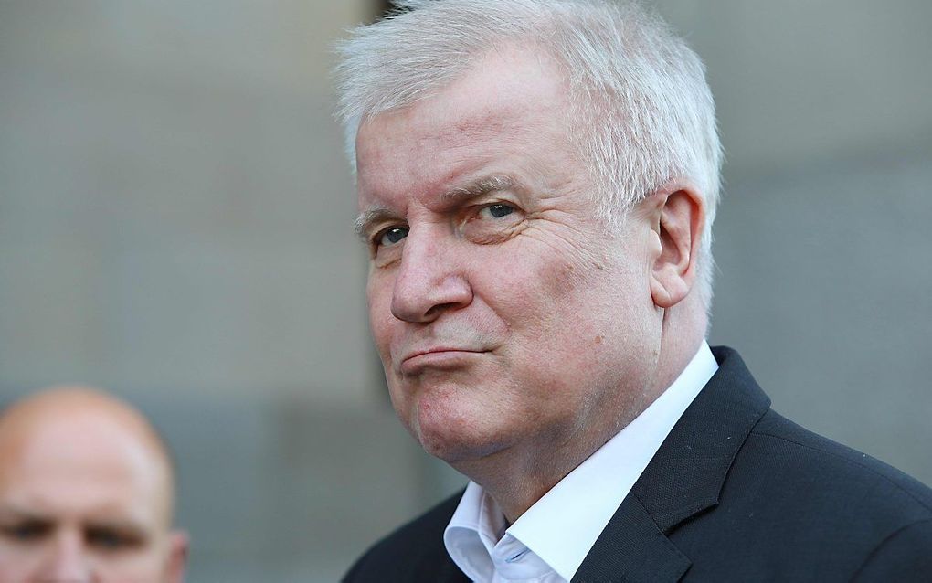 Seehofer. beeld AFP