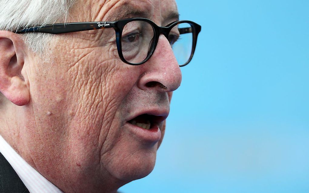 Juncker. beeld AFP