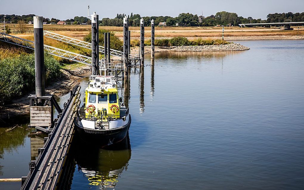 De IJssel bij de Prins Bernhardsluis. beeld ANP