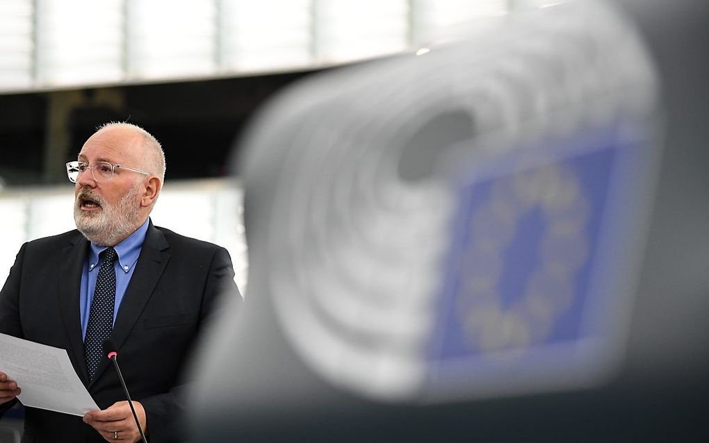 Timmermans. beeld EPA