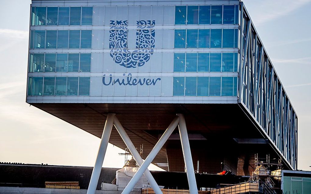 Gebouw van Unilever in Rotterdam. beeld ANP