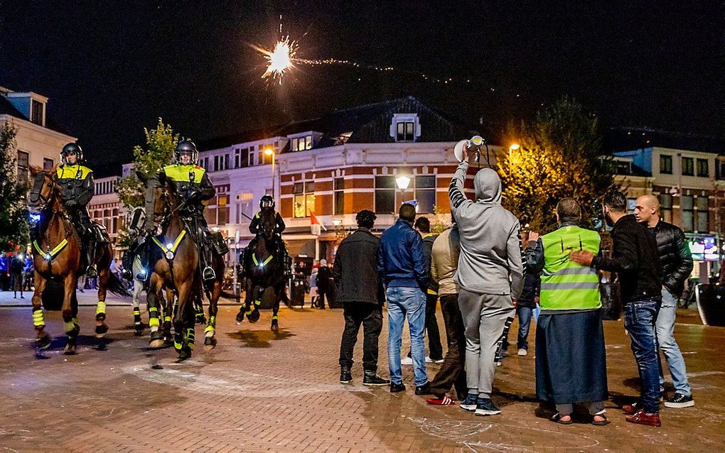 Een eerdere Pegida-demonstratie in Utrecht. beeld ANP