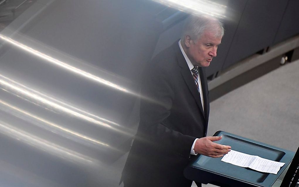 Seehofer. beeld AFP