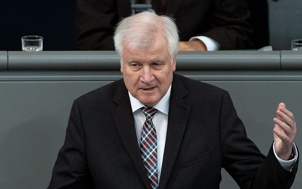 Seehofer. beeld EPA