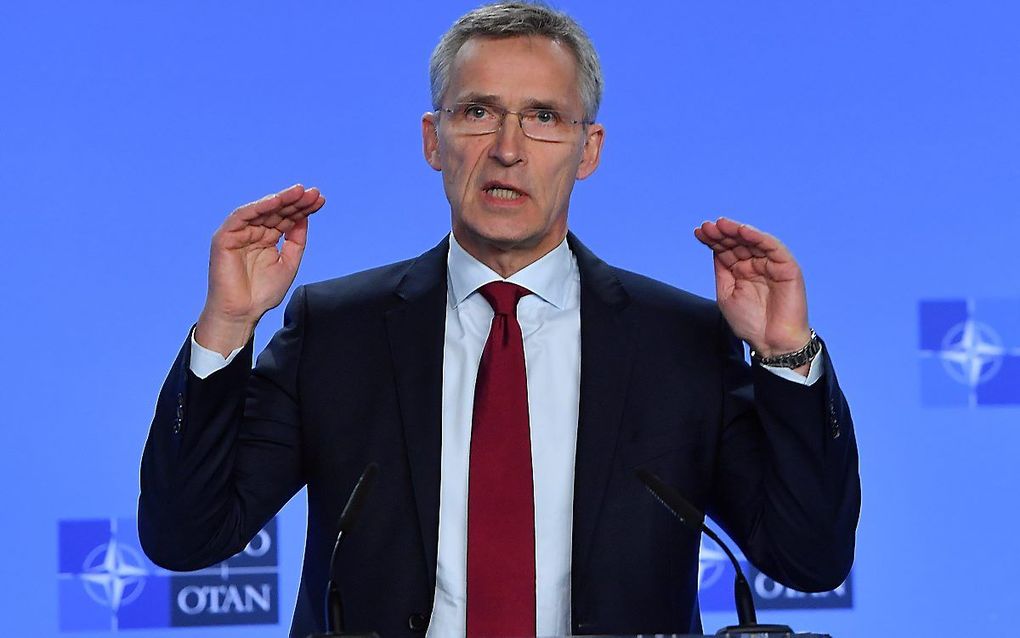 Stoltenberg. beeld AFP