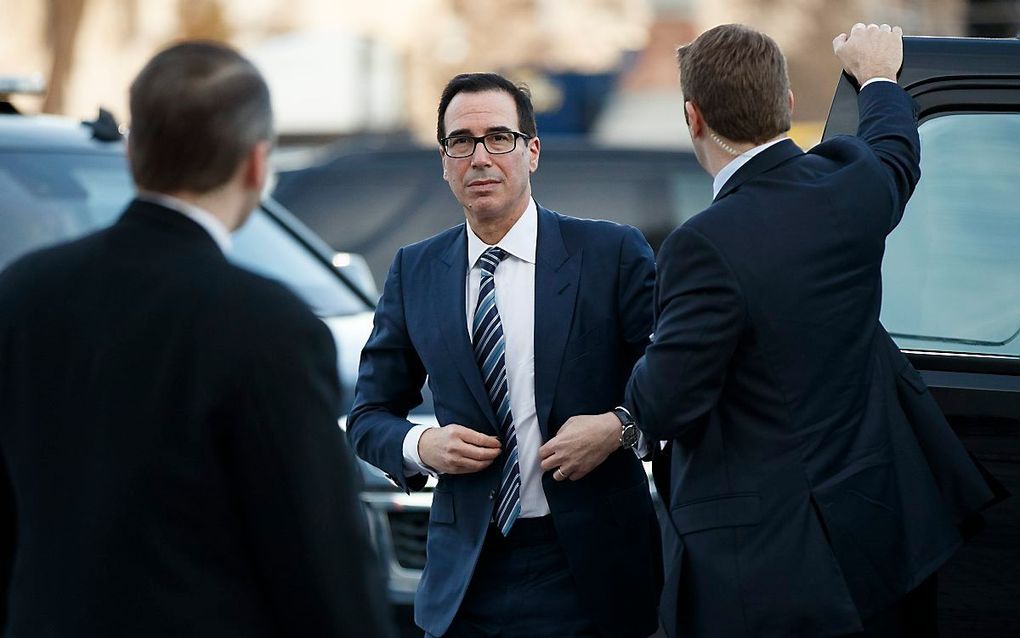 Mnuchin. beeld AFP