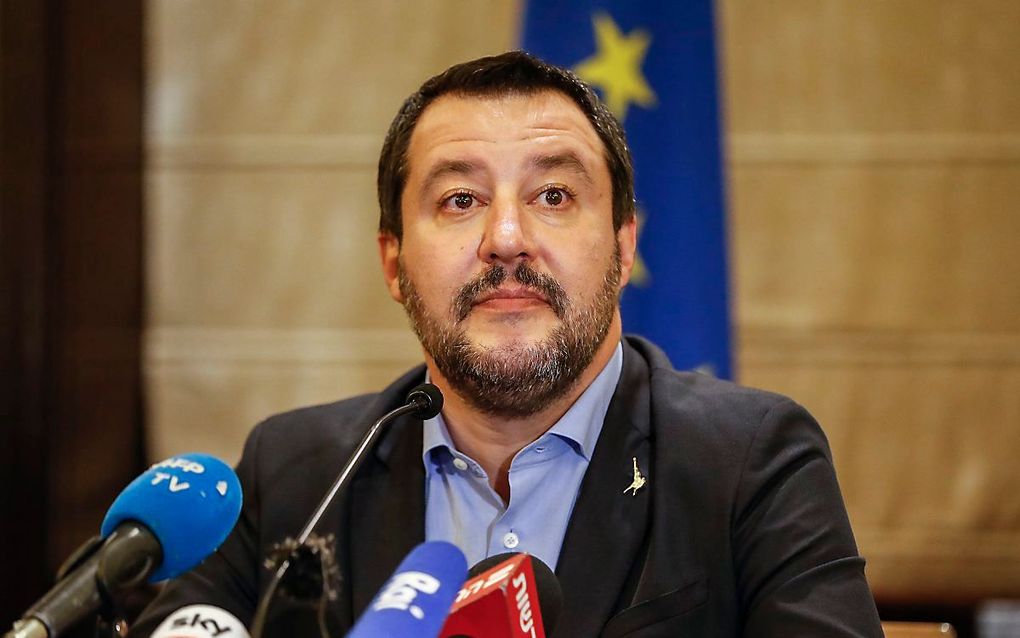 Salvini. beeld AFP