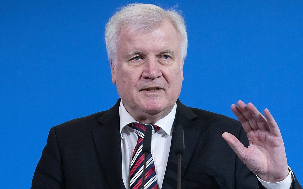 Seehofer. beeld EPA