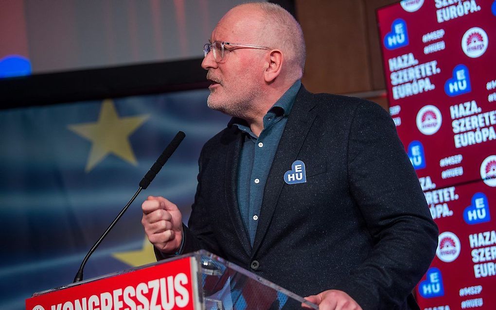 Timmermans. beeld EPA