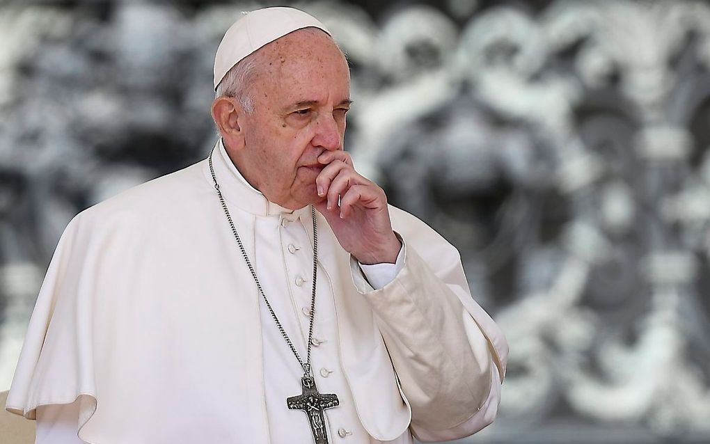 Paus Franciscus. beeld AFP