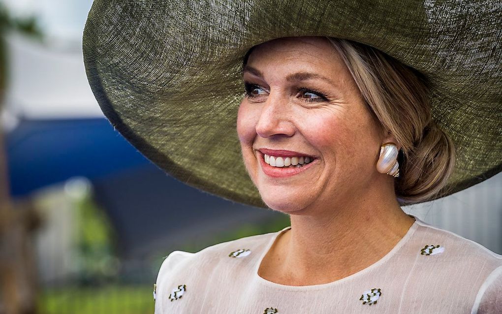 Koningin Máxima een dag voor haar verjaardag. beeld ANP