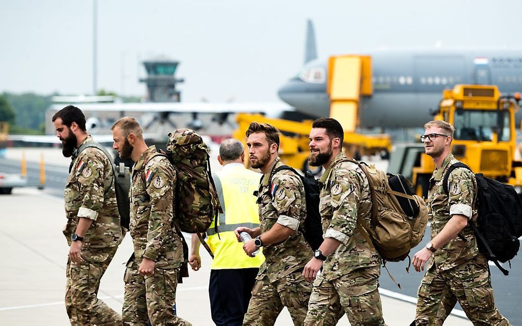 Militairen komen in mei vanuit Mali weer terug in Nederland. beeld ANP