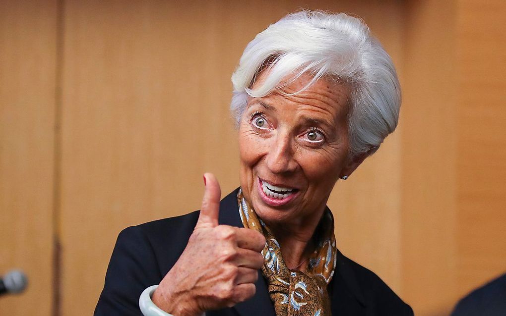 Lagarde. beeld EPA