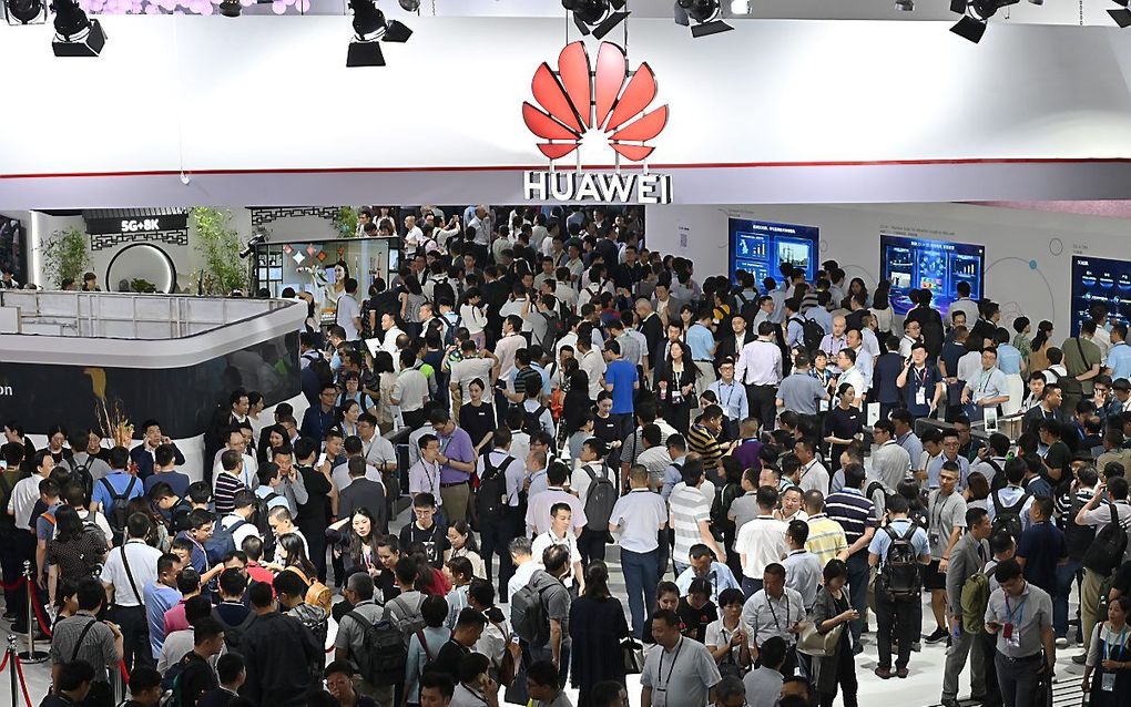 Huawei schrapt banen in VS. beeld AFP