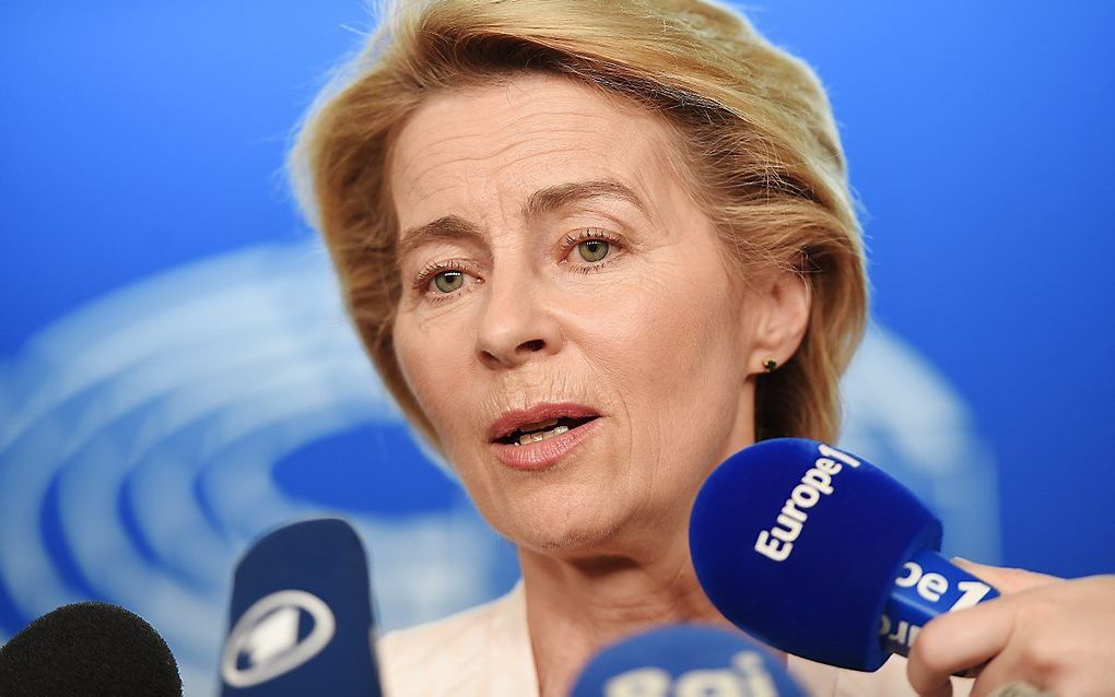 Von der Leyen. beeld AFP