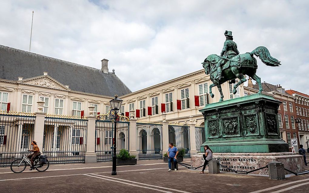 Exterieur van Paleis Noordeinde. Prinses Christina is op Paleis Noordeinde in Den Haag op 72-jarige leeftijd overleden. beeld ANP