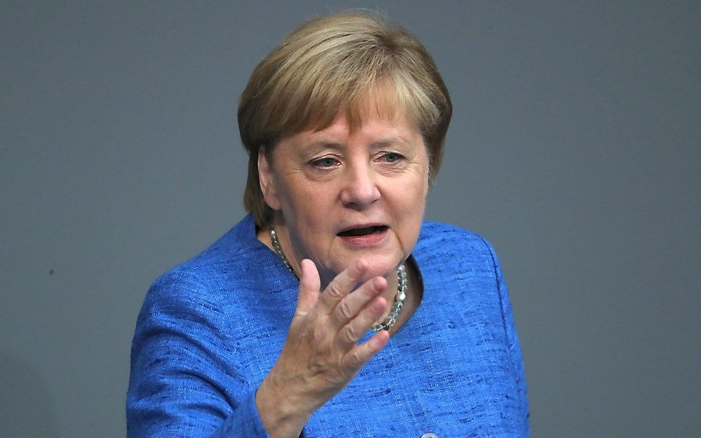 Merkel. beeld EPA