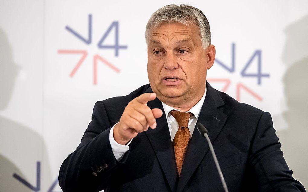 Hongaarse president Viktor Orban. beeld EPA