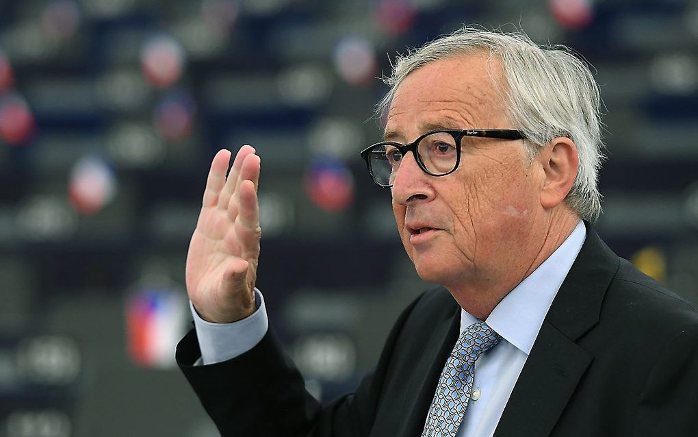 Jean-Claude Juncker, voorzitter van de Europese Commissie. beeld AFP