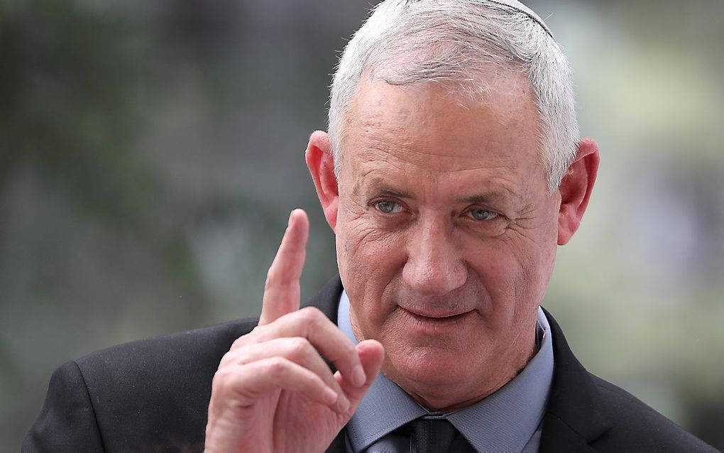 Benny Gantz. beeld EPA