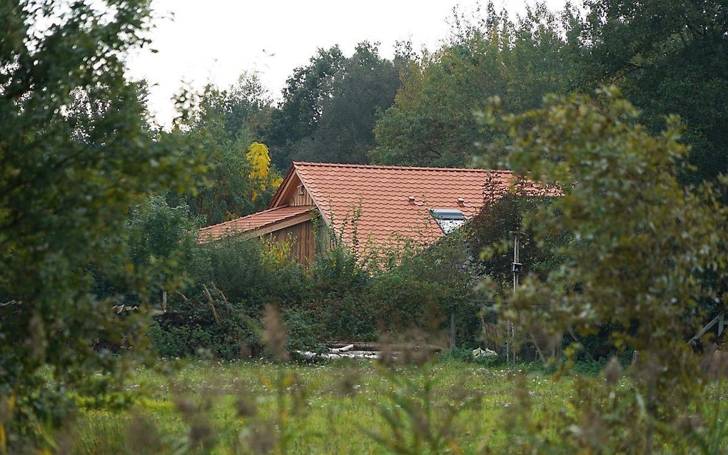 De woning aan de Buitenhuizerweg in Ruinerwold. beeld ANP