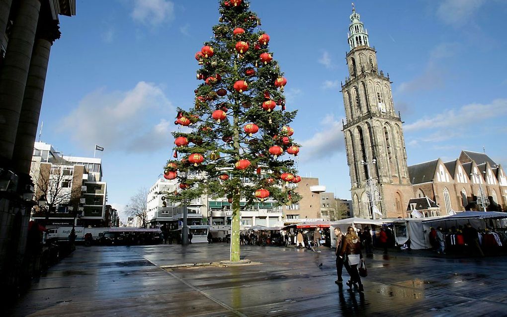 De Martinitoren in Groningen. beeld ANP