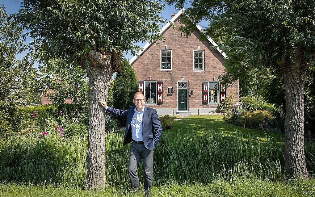 In het ouderlijk huis van Arjan Baan in Wijngaarden ontstond rond de eeuwwisseling een beweging op zoek naar geestelijke herleving. beeld RD, Henk Visscher