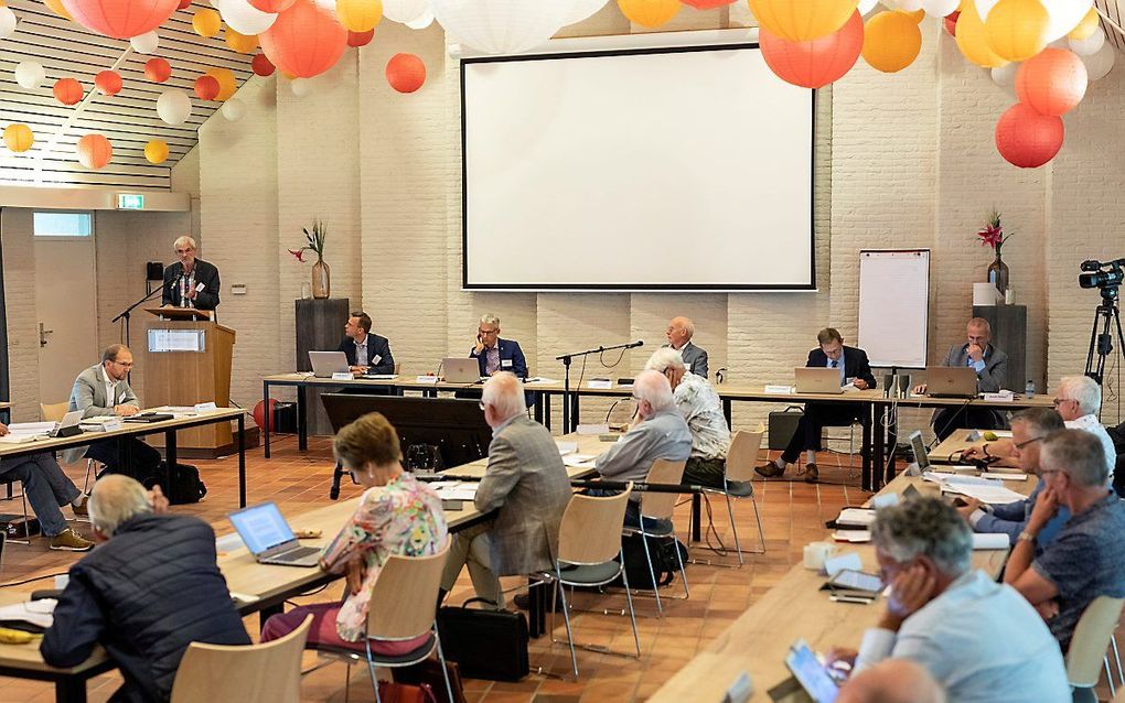 De generale synode van de GKV. beeld André Dorst