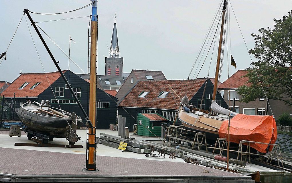 Een scheepswerf in Arnemuiden. beeld RD, Anton Dommerholt