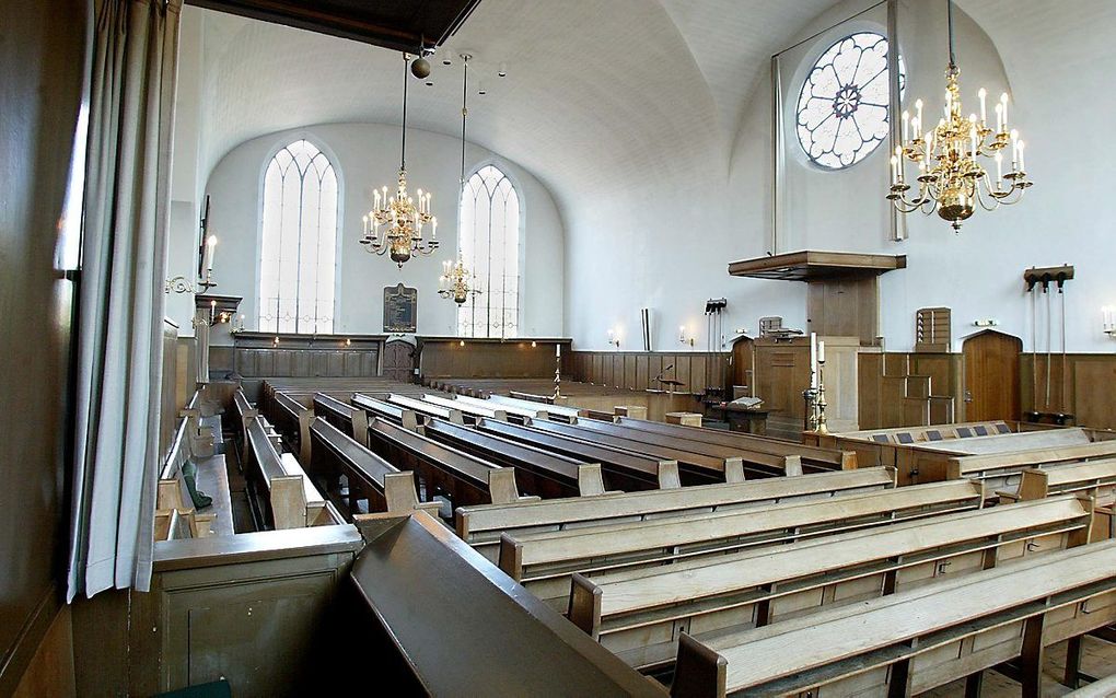 Interieur van de Oude Kerk in Bennekom. beeld RD, Anton Dommerholt