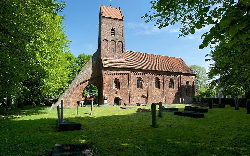 De Sebastiaankerk in Bierum. beeld Sjaak Verboom