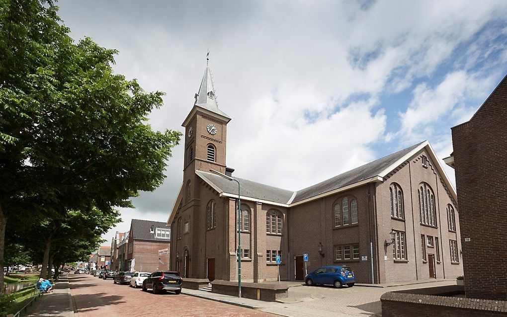 De Noorderkerk van de gereformeerde kerk vrijgemaakt van Spakenburg-Noord. beeld Sjaak Verboom