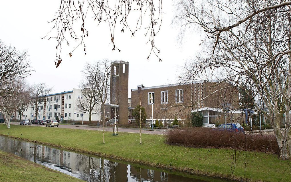 De Kroonbede werd gehouden in de christelijke gereformeerde kerk in Den Haag. beeld RD