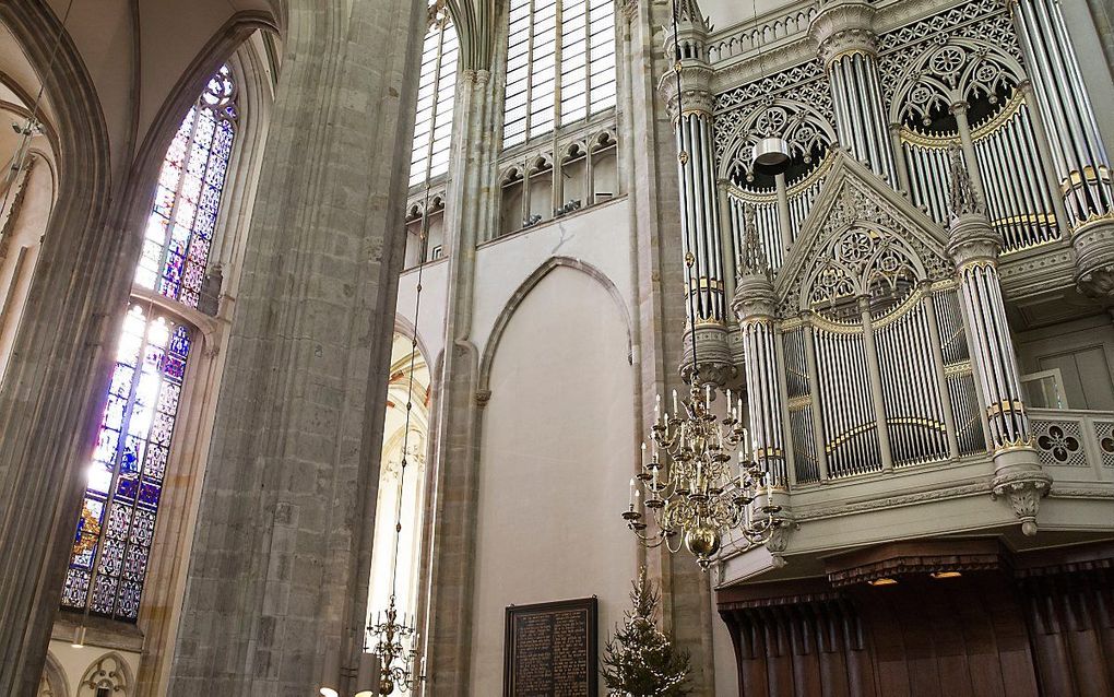 Het orgel van de Domkerk in Utrecht.             beeld RD, Anton Dommerholt