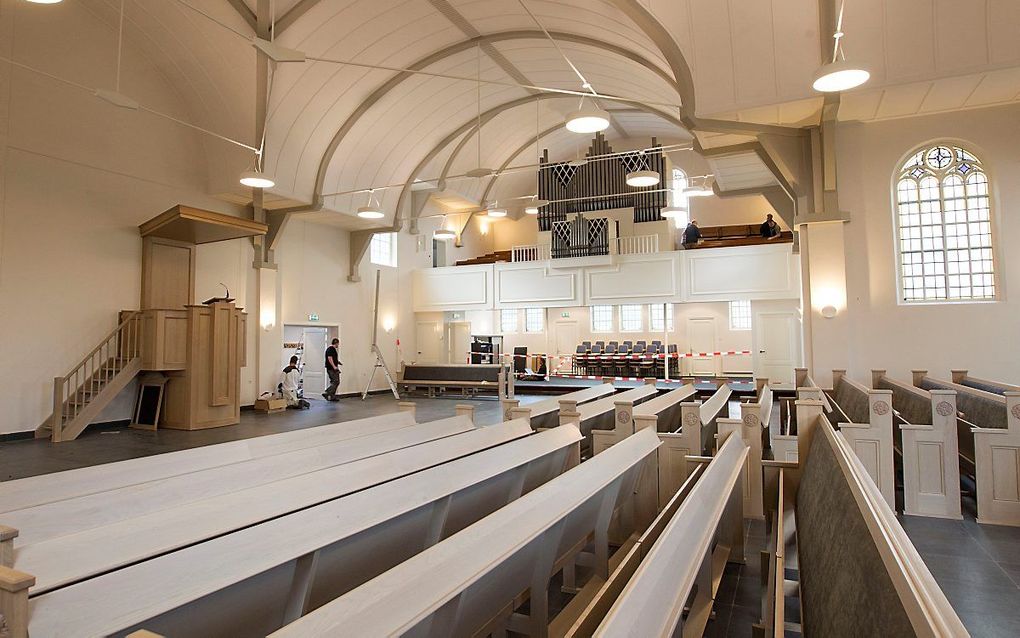 De christelijke gereformeerde kerk in Driebergen. beeld RD, Anton Dommerholt