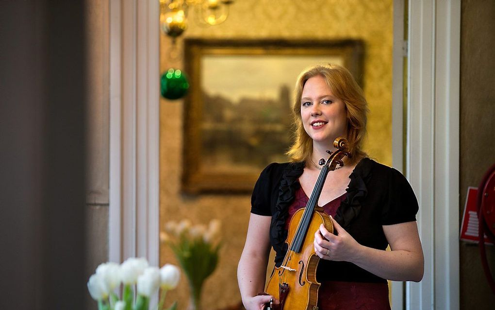 Violiste Alisa van Dijk. beeld Dirk Hol