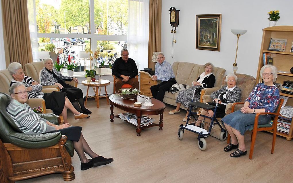 Een woongroep van woonzorgcentrum Nebo in Zwijndrecht. beeld Cedrah