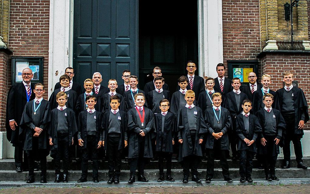 Gorcum Boys Choir. beeld Gorcum Boys Choir