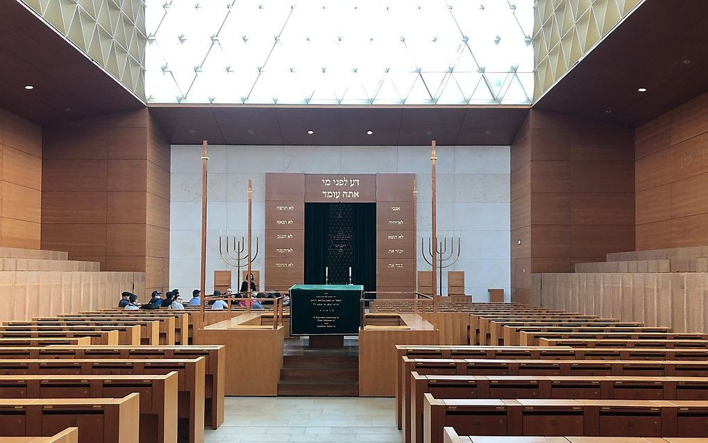 Interieur van de synagoge in München. beeld RD