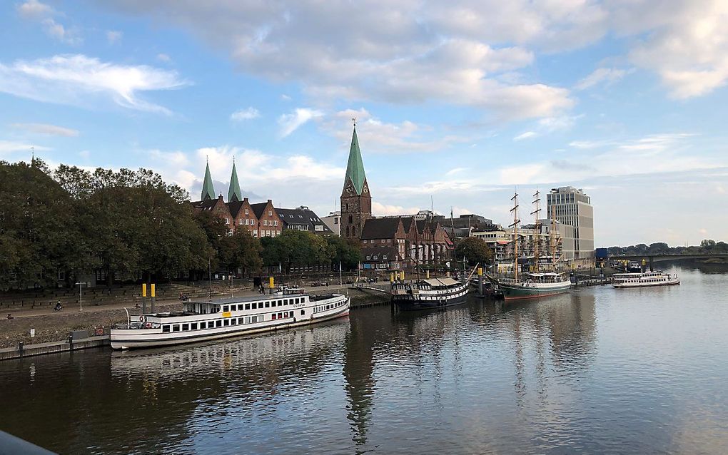 Op de achtergrond de St.-Martini-Kirche. beeld RD