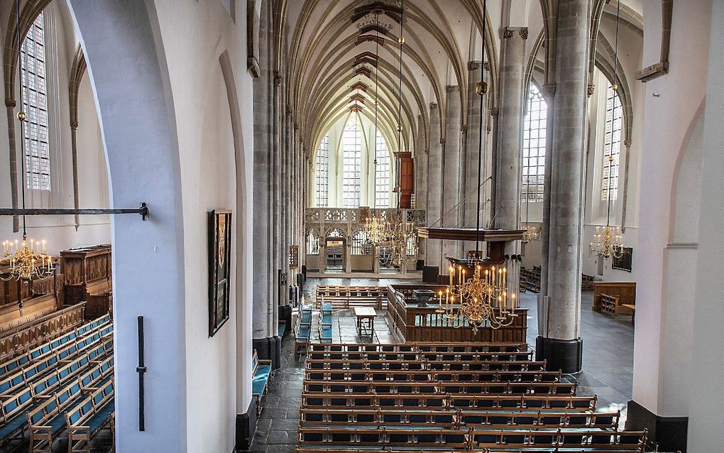 Interieur van de Sint-Joriskerk in Amersfoort. beeld RD, Henk Visscher