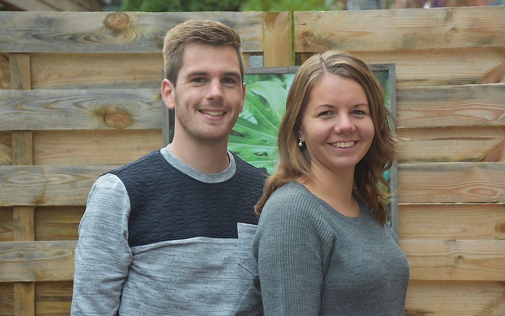 Jos (28) en Caroline (26) Nieuwenhuijse. beeld Stichting Stéphanos