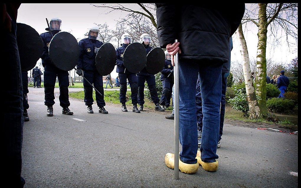 Rellen in Kootwijkerbroek. beeld RD, Henk Visscher