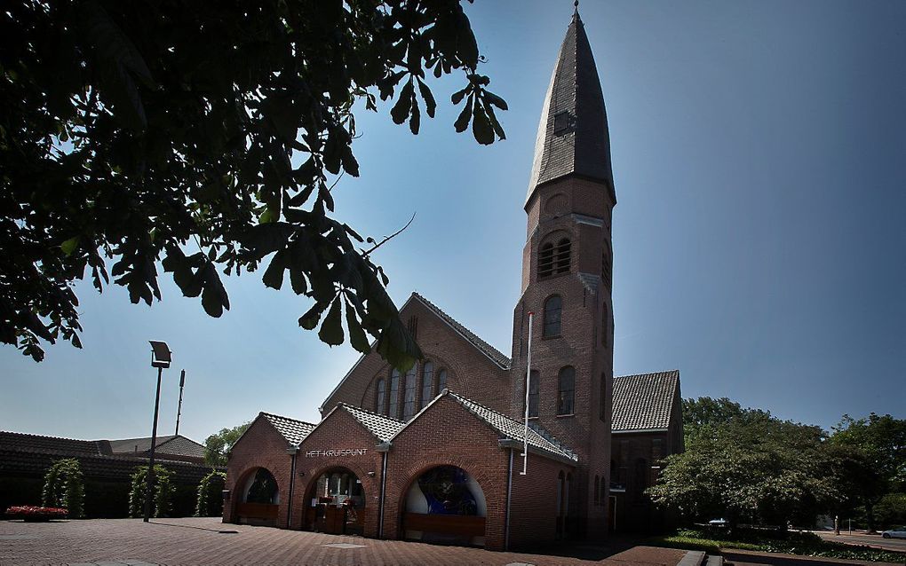 Het Kruispunt in Voorschoten. beeld RD, Henk Visscher