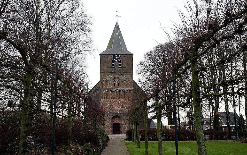 Archieffoto van de kerk in Garderen. beeld Sjaak Verboom