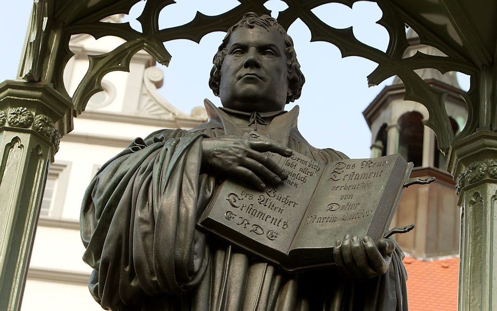 „Luther is zijn tijd ver vooruit als hij wijst op het belang van medicijnen en voorzorgsmaatregelen.” beeld RD, Henk Visscher