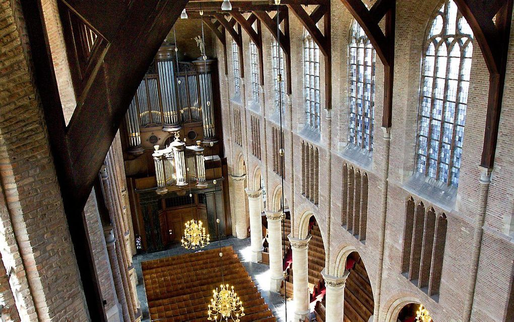 De Nieuwe Kerk te Delft. Delft is een van de gemeenten die eerder dit jaar subsidie ontving voor het opstellen van een kerkenvisie. beeld RD, Anton Dommerholt