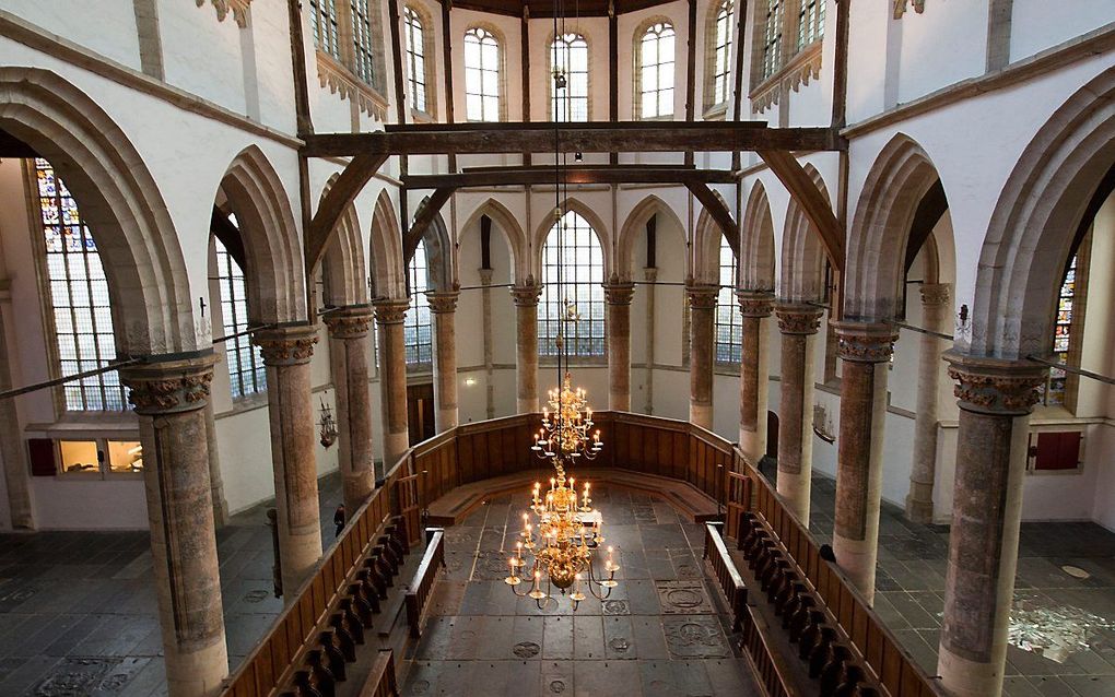 Interieur van de Oude Kerk in Amsterdam. beeld RD, Anton Dommerholt