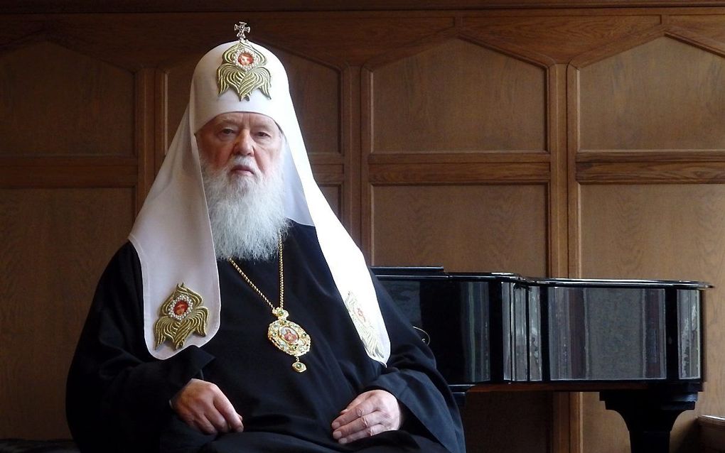 Patriarch Filaret op een foto uit 2016. beeld RD