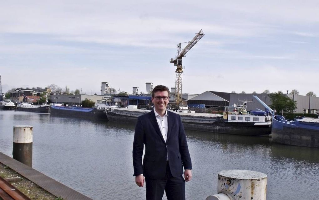 KRIMPEN A/D IJSSEL. SGP-wethouder Marco Oosterwijk (SGP) van Krimpen aan den IJssel. beeld Dick den Braber